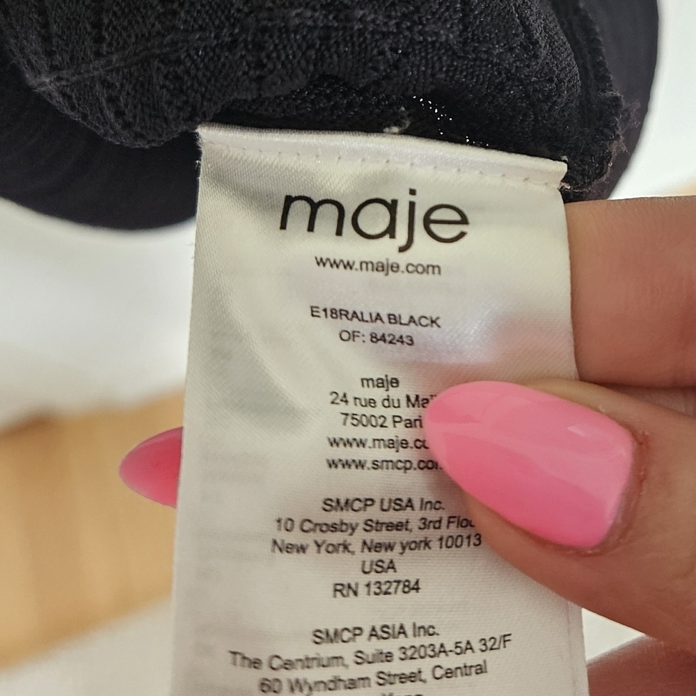 Maje Ralia Knit Skater Dress - Picture 14 of 16